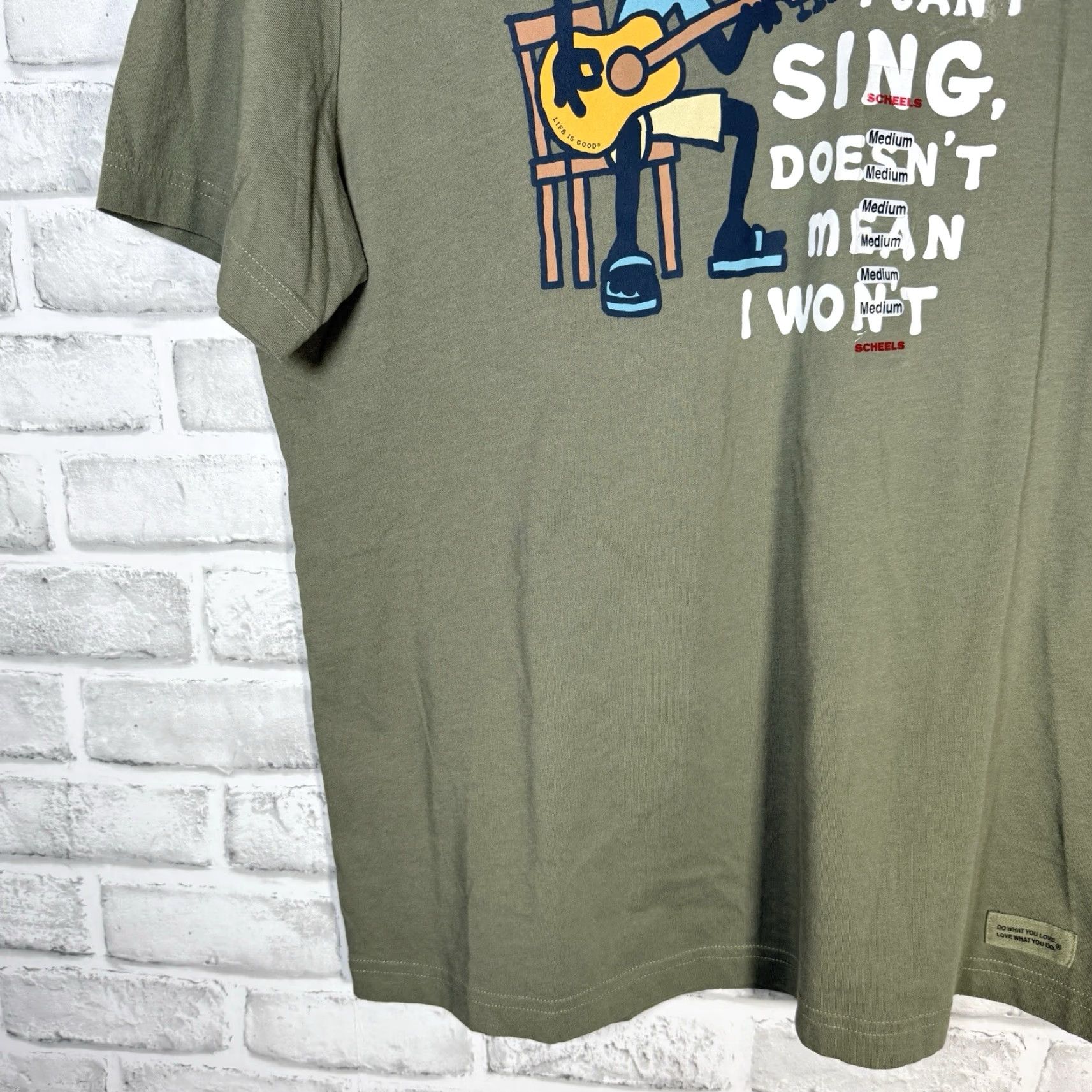 Life is Good NWT Life Is Good Green Graphic Tee Mens M Size Graphic Tee Size US M / EU 48-50 / 2 - 3 Thumbnail