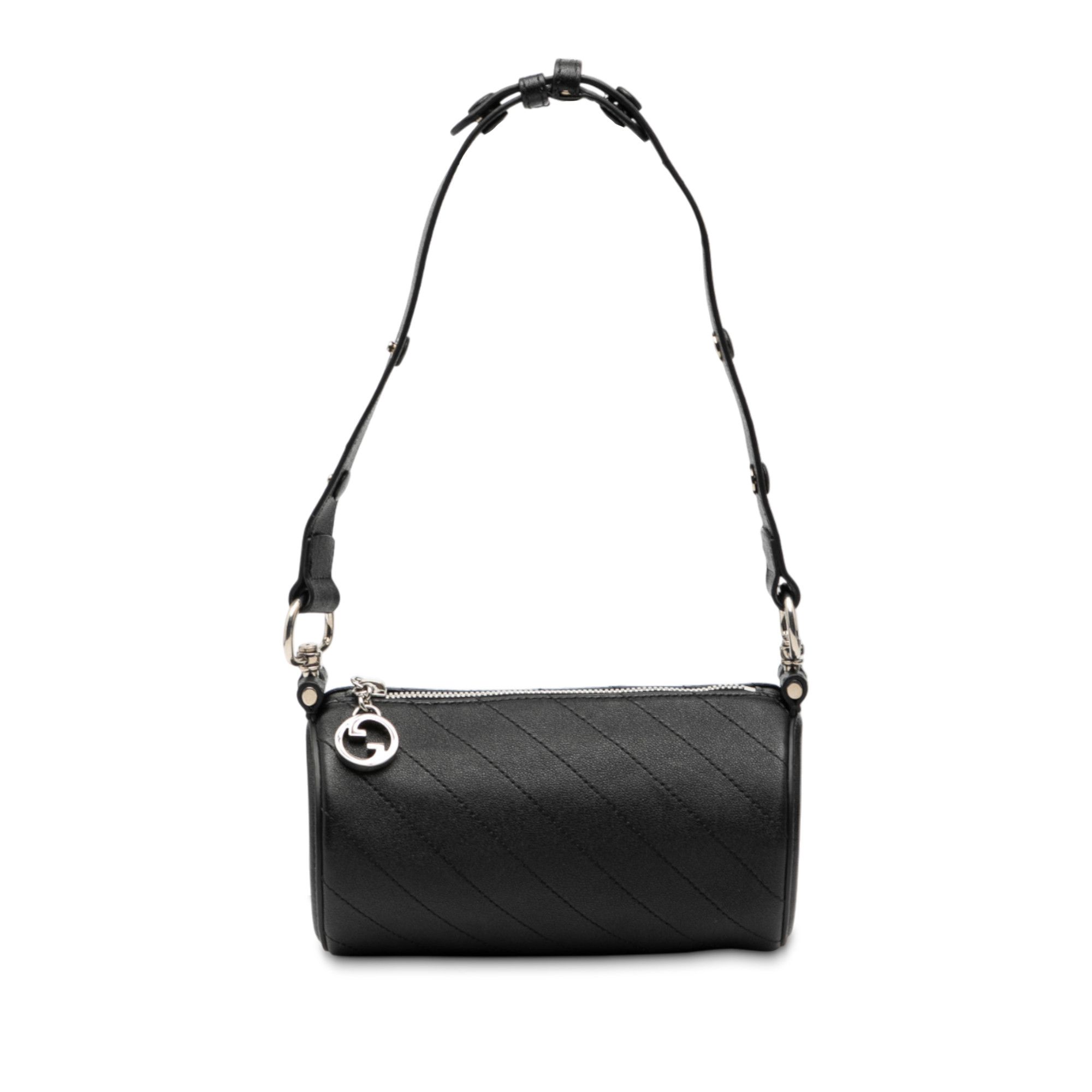 Gucci Gucci Mini Leather Blondie Barrel Shoulder Bag Size ONE SIZE - 1 Thumbnail