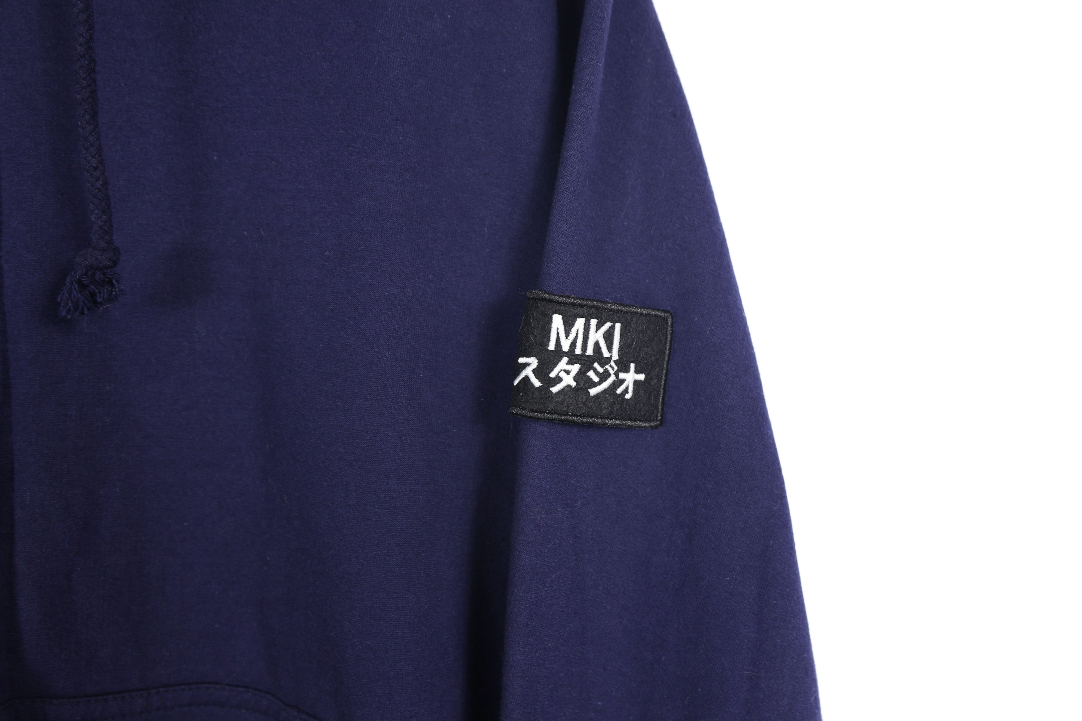 Japanese Brand × Mki Miyuki Zoku Mki Miyuki-Zoku Patch Logo Navy Zip Hoodie Size US M / EU 48-50 / 2 - 6 Thumbnail