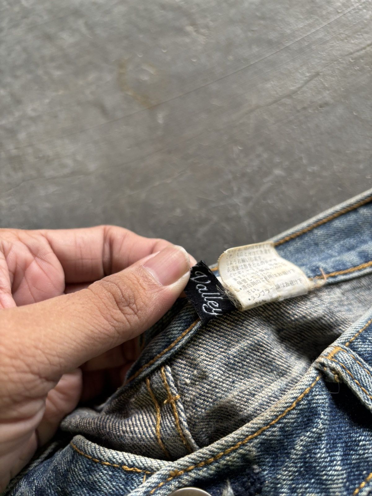 PPFM y2k double waist japanese jeans mouth valley punk grunge Size US 30 / EU 46 - 7 Thumbnail