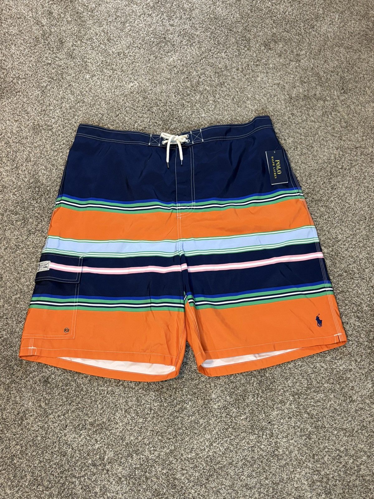 Polo Ralph Lauren Polo Ralph Lauren Swim Trunks Men Board Shorts 2XLT Size US 42 / EU 58 - 1 Thumbnail