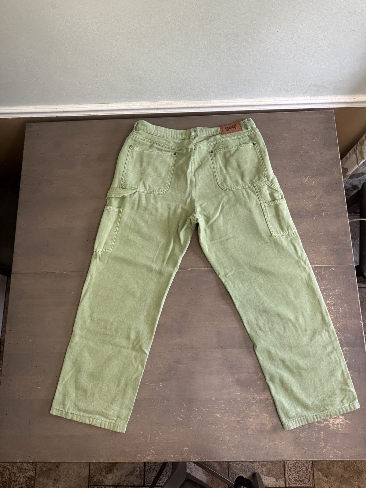 Golf Wang Golf Wang Green “Pale Spearmint” Work Pants Size US 36 / EU 52 - 2 Thumbnail
