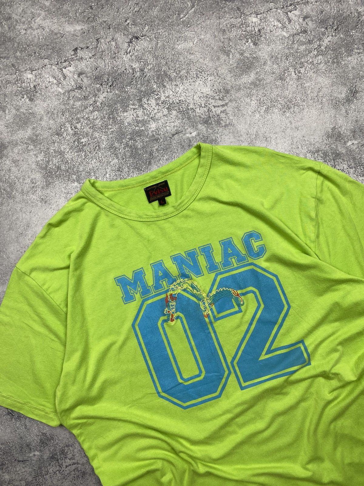 Evisu Vintage Evisu T-Shirt Japanese Maniac 02 Big Logo Tee Y2K Size US L / EU 52-54 / 3 - 6 Thumbnail