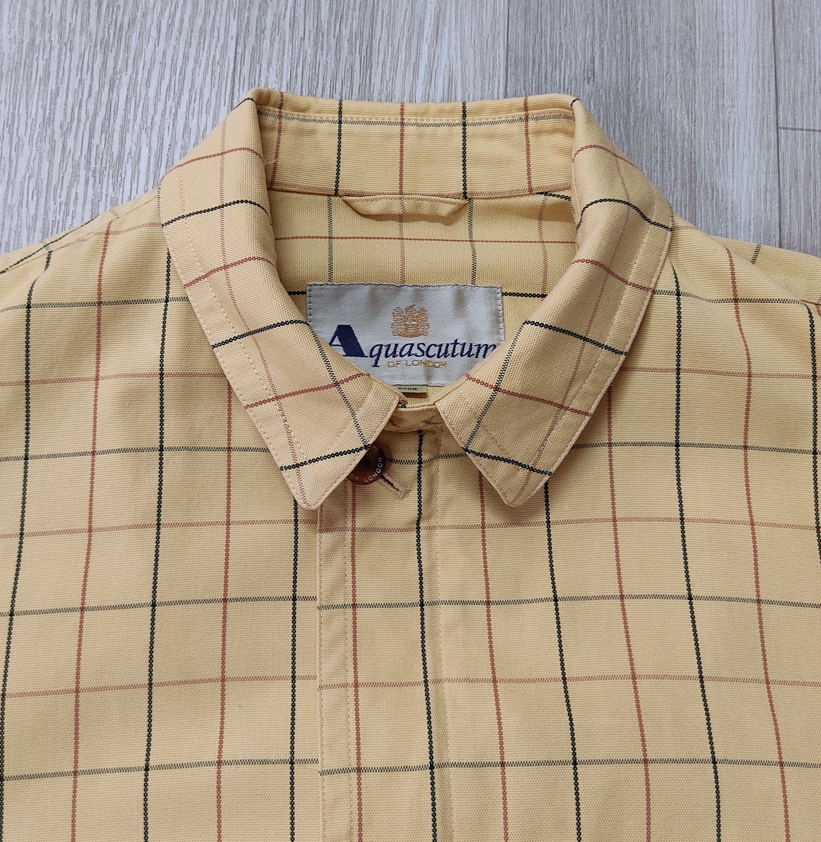 Aquascutum × Japanese Brand × Vintage AQUASCUTUM of LONDON Light Zipper Jacket Size US L / EU 52-54 / 3 - 9 Thumbnail