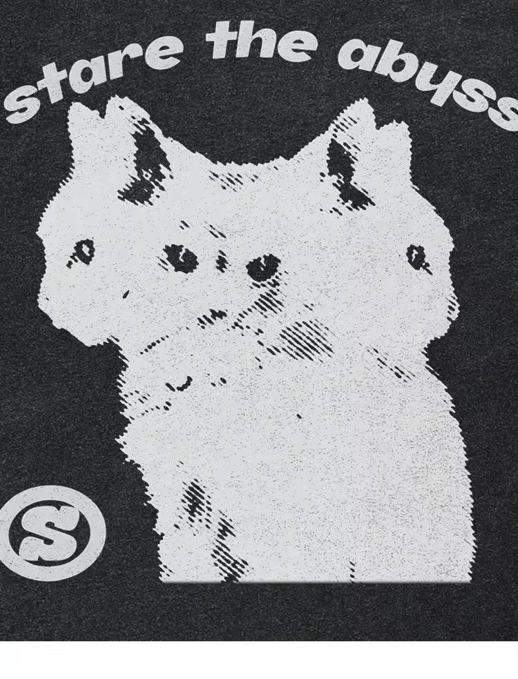 Japanese Brand Hybrid Cat Graphic T Shirt Size US S / EU 44-46 / 1 - 2 Thumbnail
