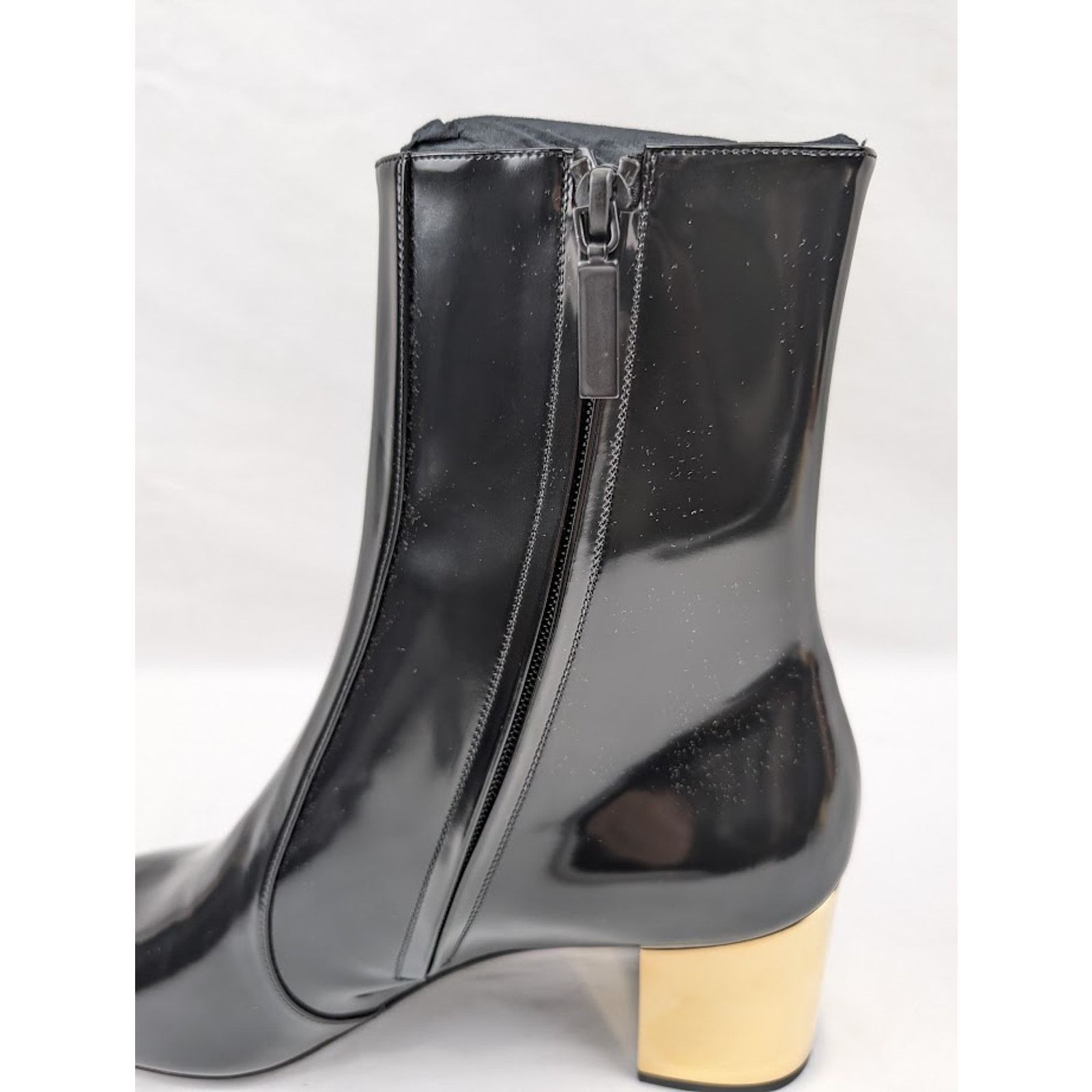 Saint Laurent Paris o1rshd1 Q:4 / XIV 70 Zipped Boots in Nero 42 Size US 9 / EU 42 - 9 Thumbnail