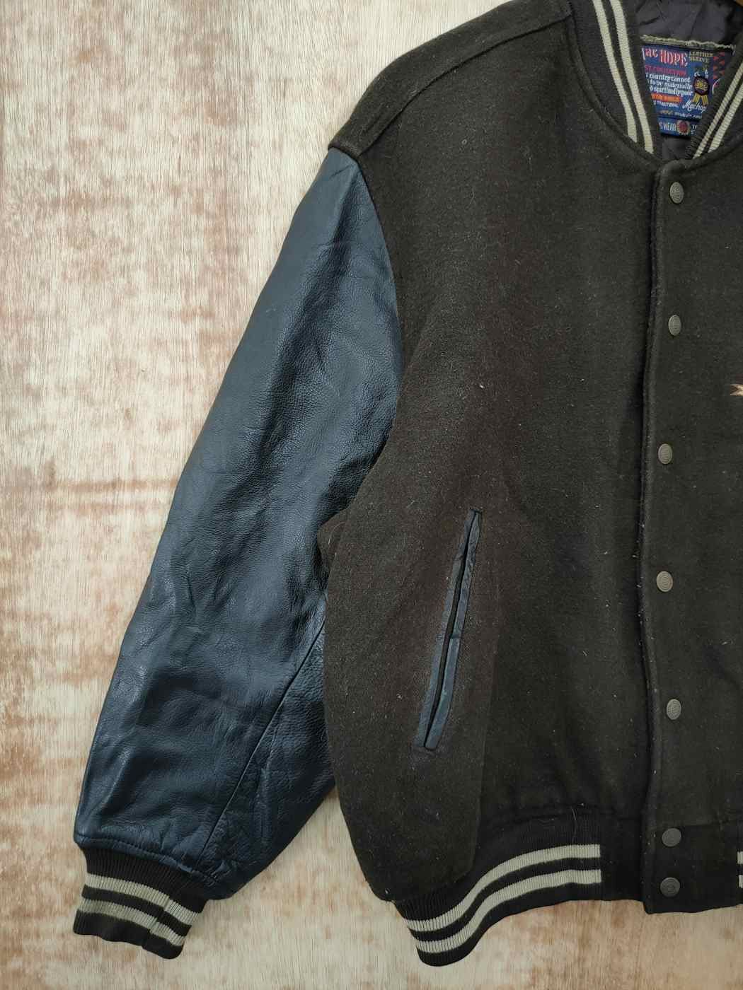 Japanese Brand MacHope Stadium wool varsity jacket vintage #4095 DLAL Size US L / EU 52-54 / 3 - 2 Thumbnail