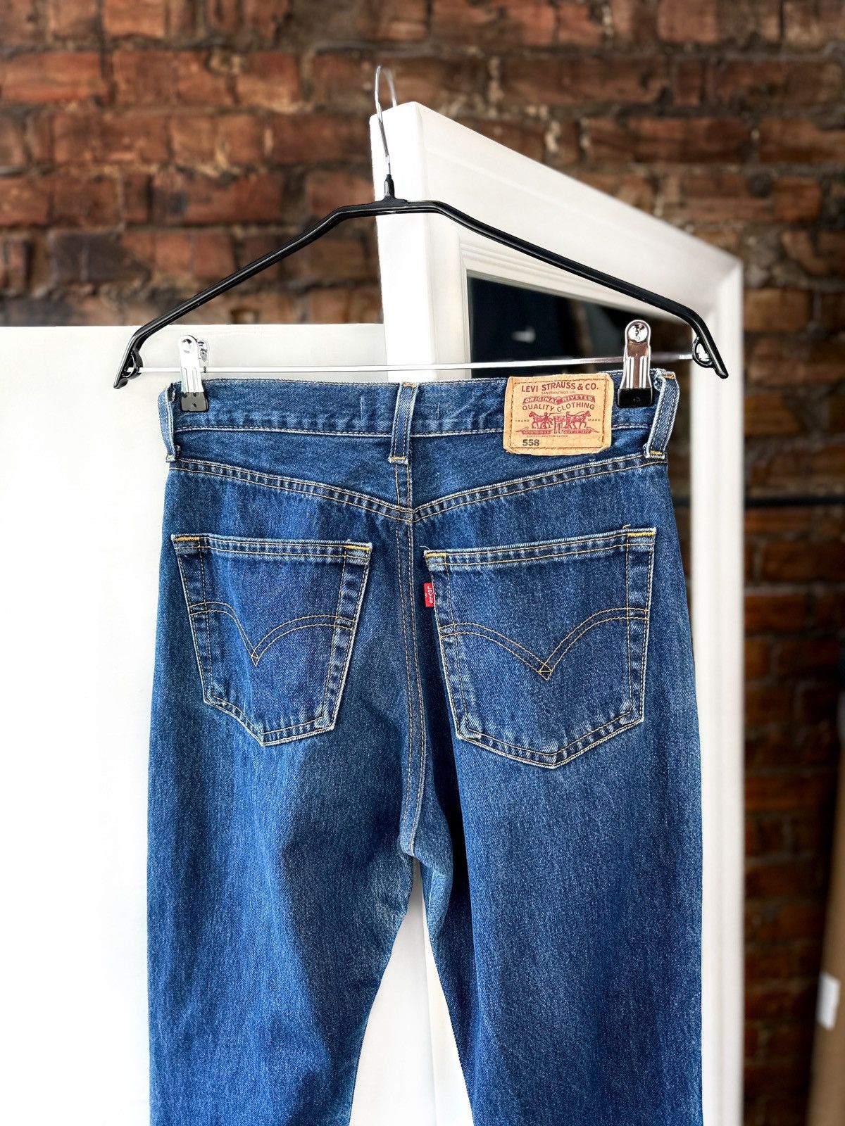 Levi's Vintage Clothing Vintage Women’s Levi’s 558 Jeans Blue Size: 28/29 Size 28" / US 6 / IT 42 - 5 Thumbnail