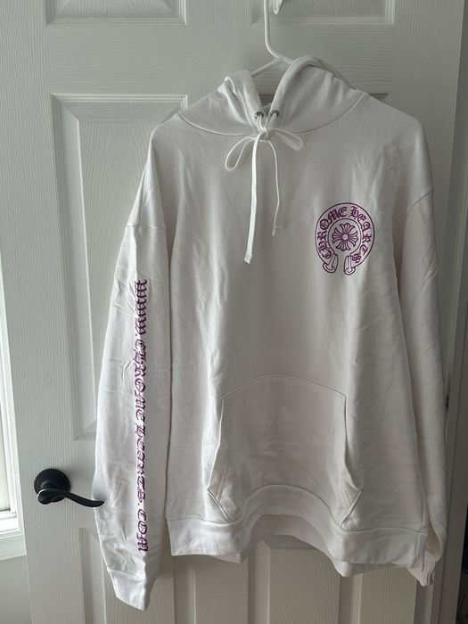 Chrome Hearts Chrome Hearts Purple Glitter Hoodie | Grailed