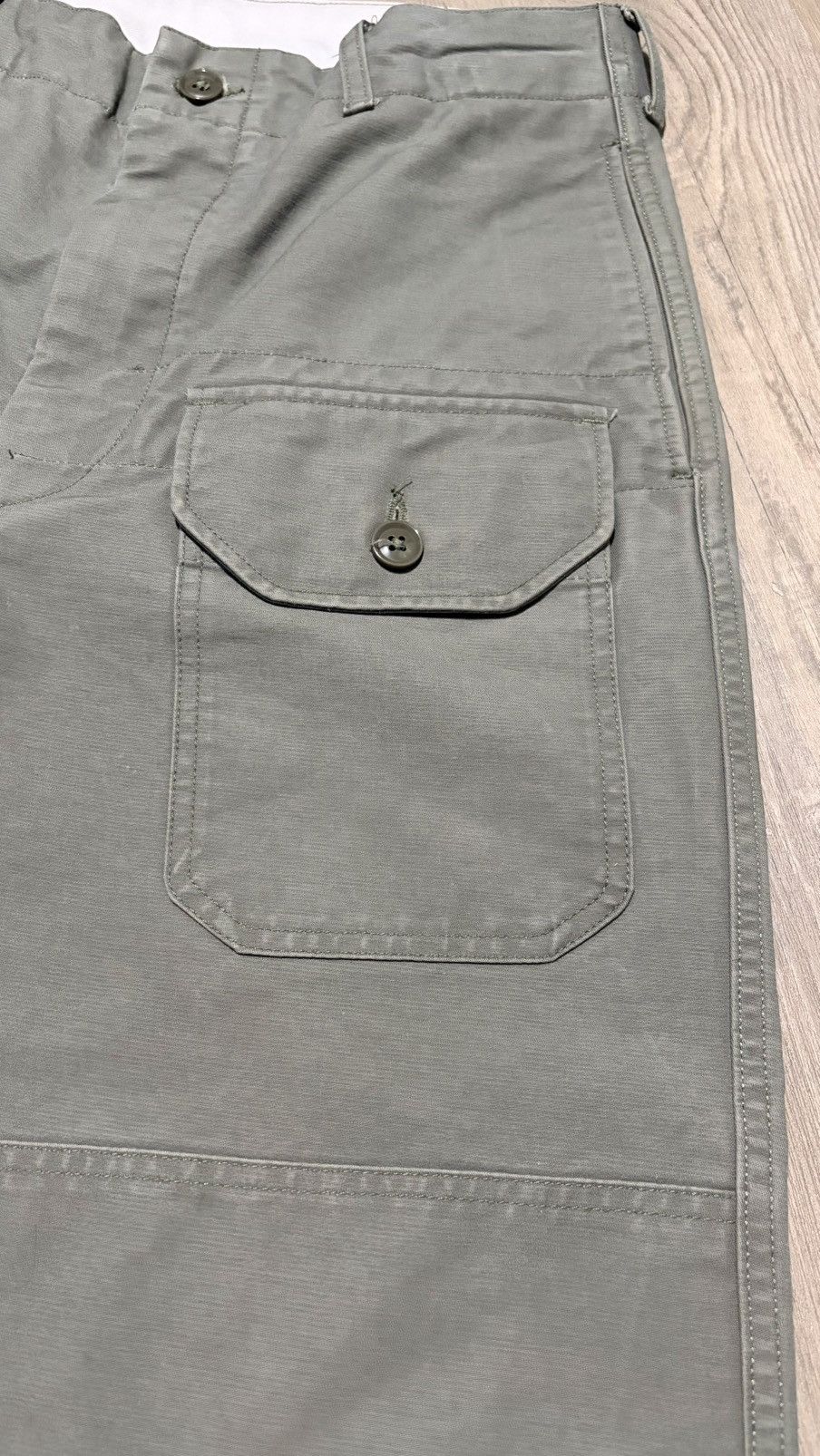 Engineered Garments Engineered Garments Double Knee Fatigue Pants Size US 28 / EU 44 - 2 Thumbnail