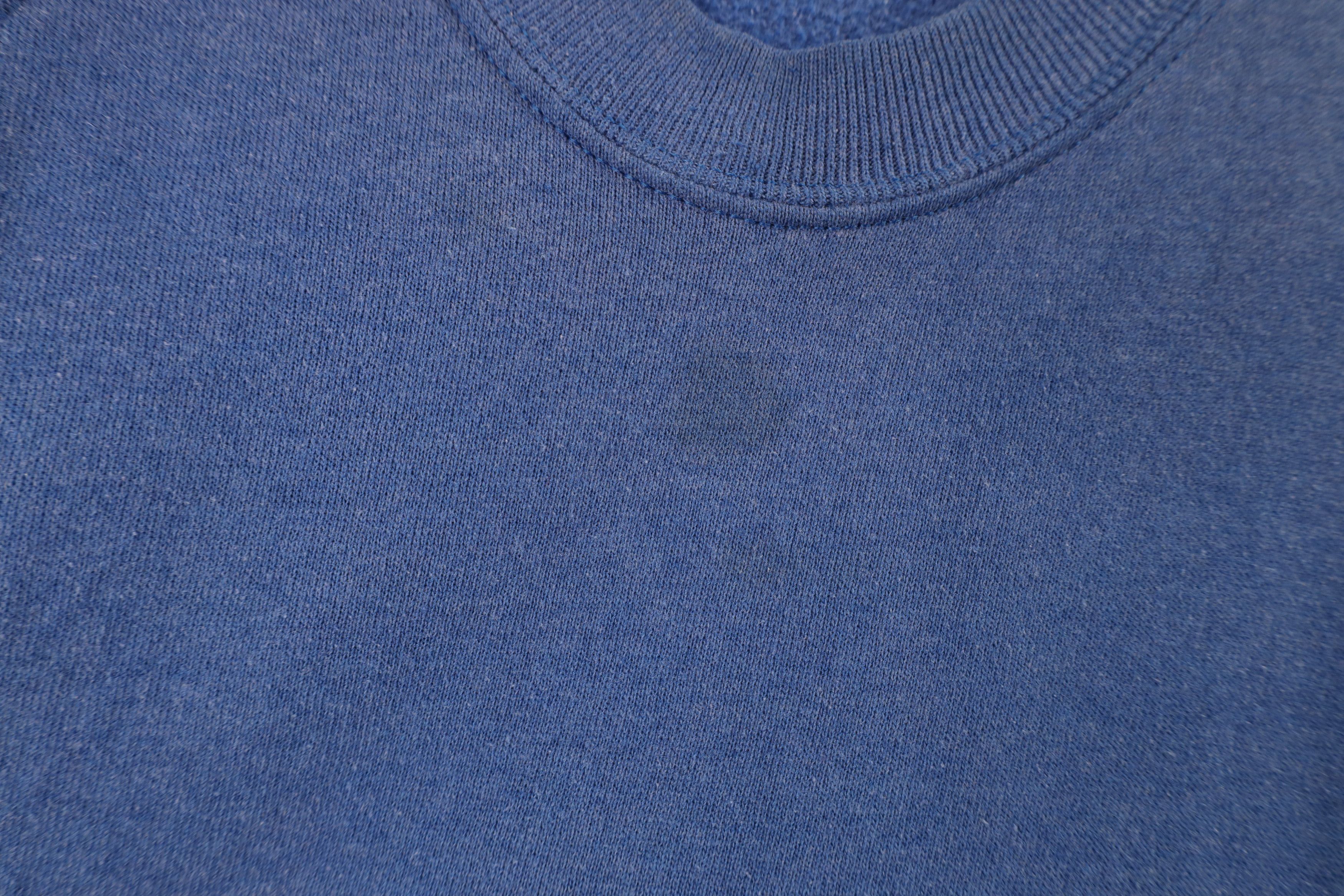 Vintage Vintage 90s Streetwear Crewneck Sweatshirt Royal Blue USA Size US XL / EU 56 / 4 - 6 Thumbnail