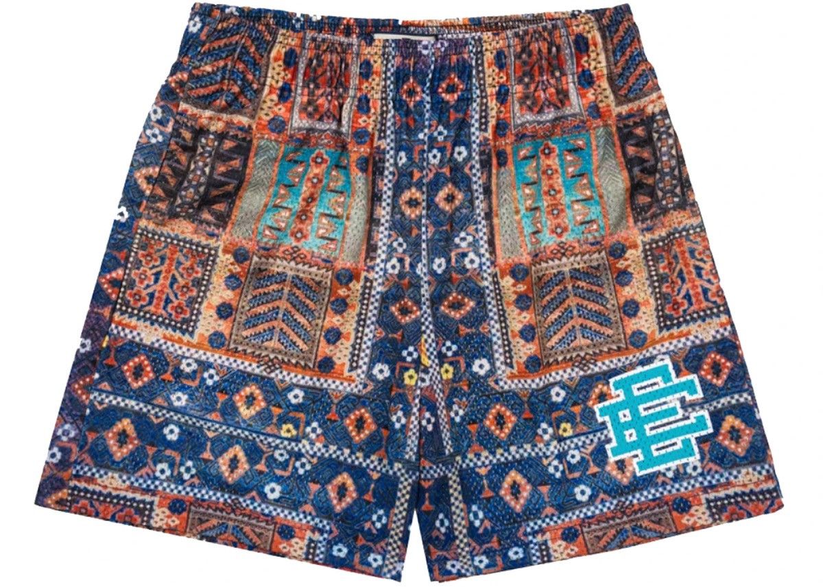 Image of Eric Emanuel Ee Basic Short Rug Blue 2Xl Shorts, Men's (Size 38)