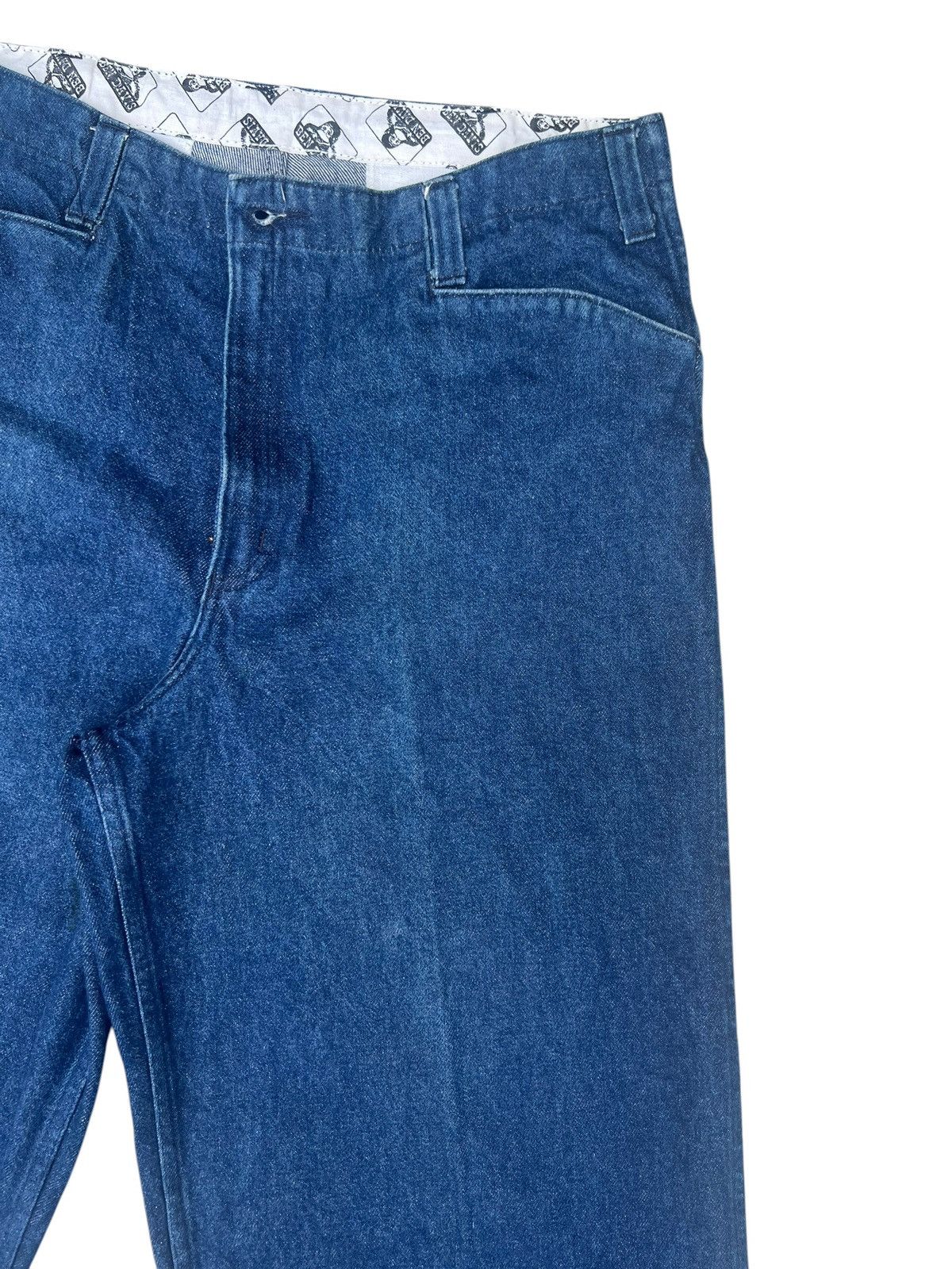 Ben Davis Vintage 90s Ben Davis Heavy Denim Gorilla Cut Baggy Jeans Size US 35 - 9 Thumbnail