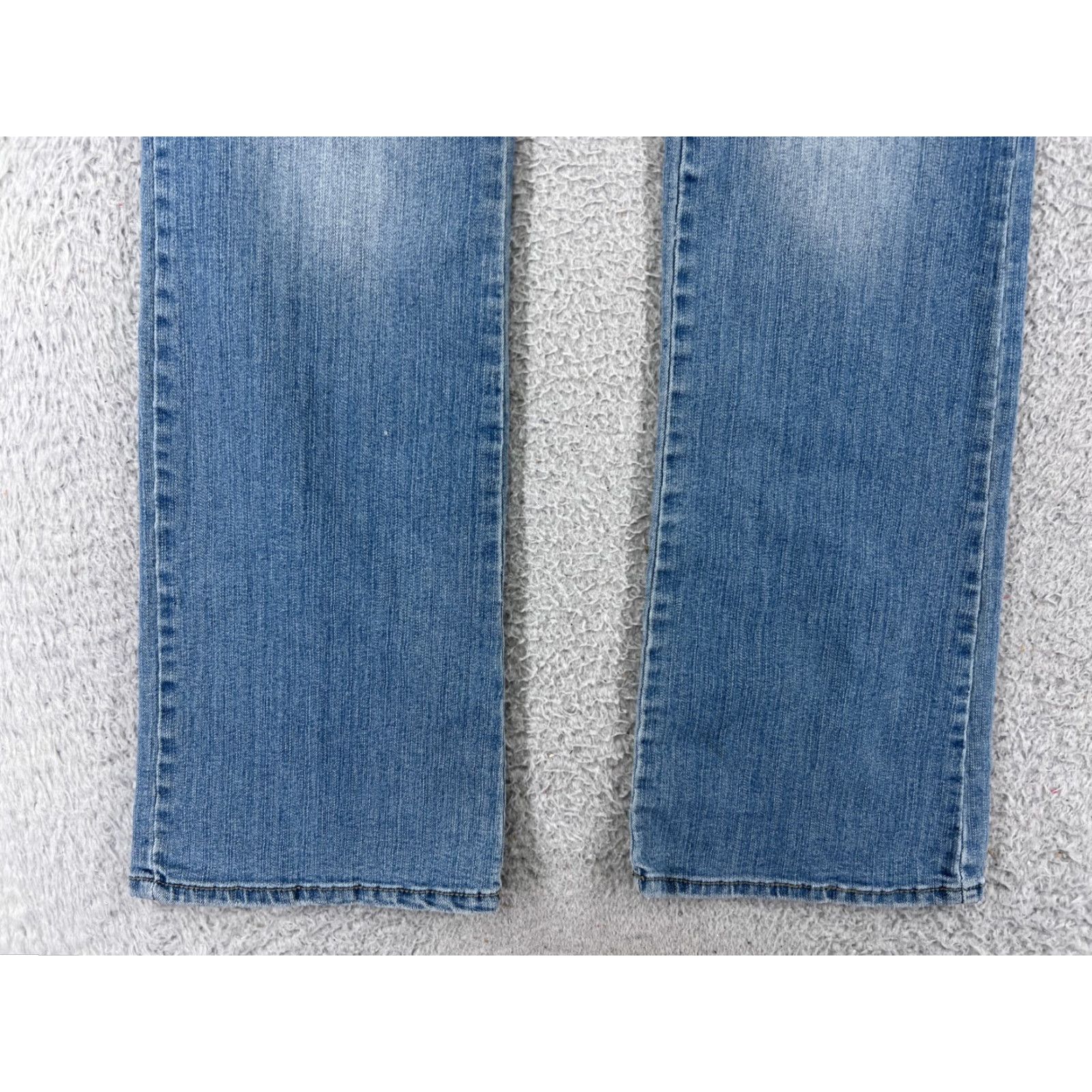 Route 66 Route 66 Jeans Womens 12 Blue Denim Cotton Blend Bootcut Low Rise 30x27 Size 34" / US 12 / IT 48 - 4 Thumbnail