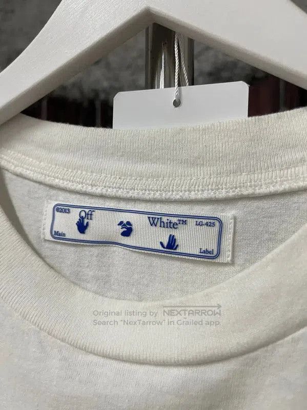 Off-White Off-White Summer Men's Cotton Short Sleeve T-Shirt . Size US M / EU 48-50 / 2 - 7 Thumbnail