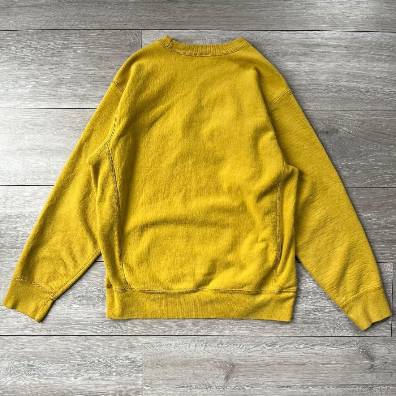 Supreme Supreme Box Logo Crewneck Mustard (FW18) - Size Medium Size US M / EU 48-50 / 2 - 6 Thumbnail