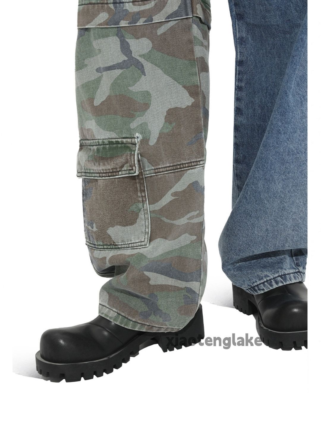 Vintage Utility skate hiphop military loose baggy cargo pants Size US 30 / EU 46 - 7 Thumbnail