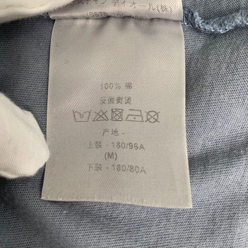 Dior Dior Gray-blue pattern printed cotton round-neck short-slee Size US M / EU 48-50 / 2 - 8 Thumbnail