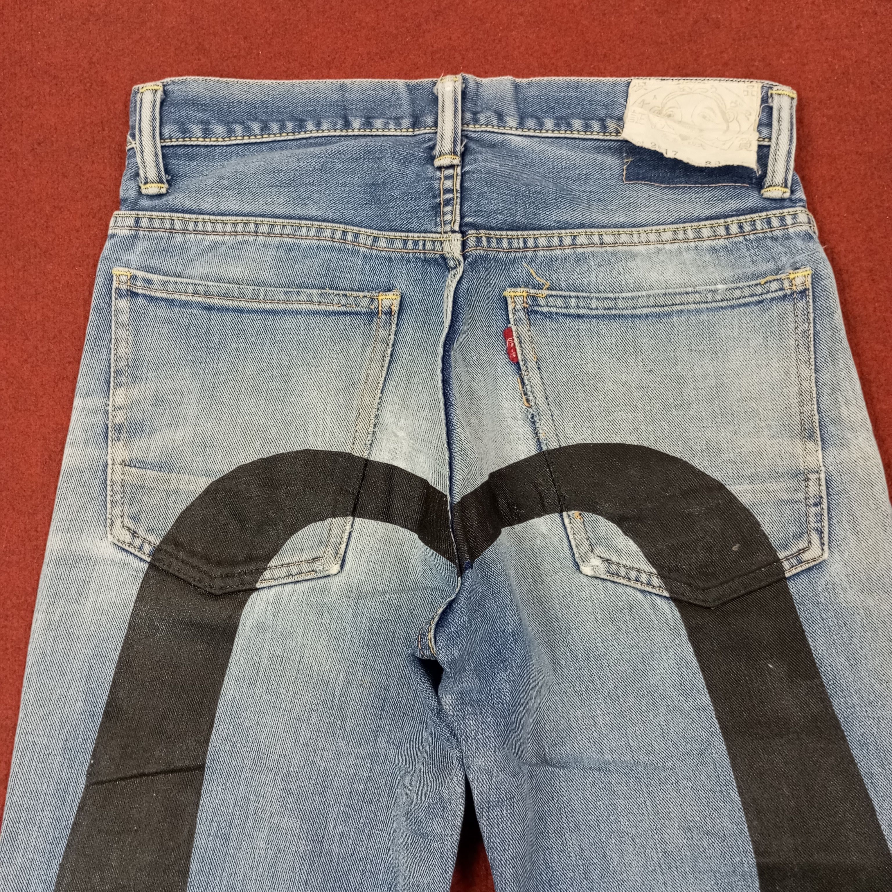 Evisu Vintage Evis Japanese Brand Custom Daicock Jeans c244n1 Size US 30 / EU 46 - 2 Thumbnail