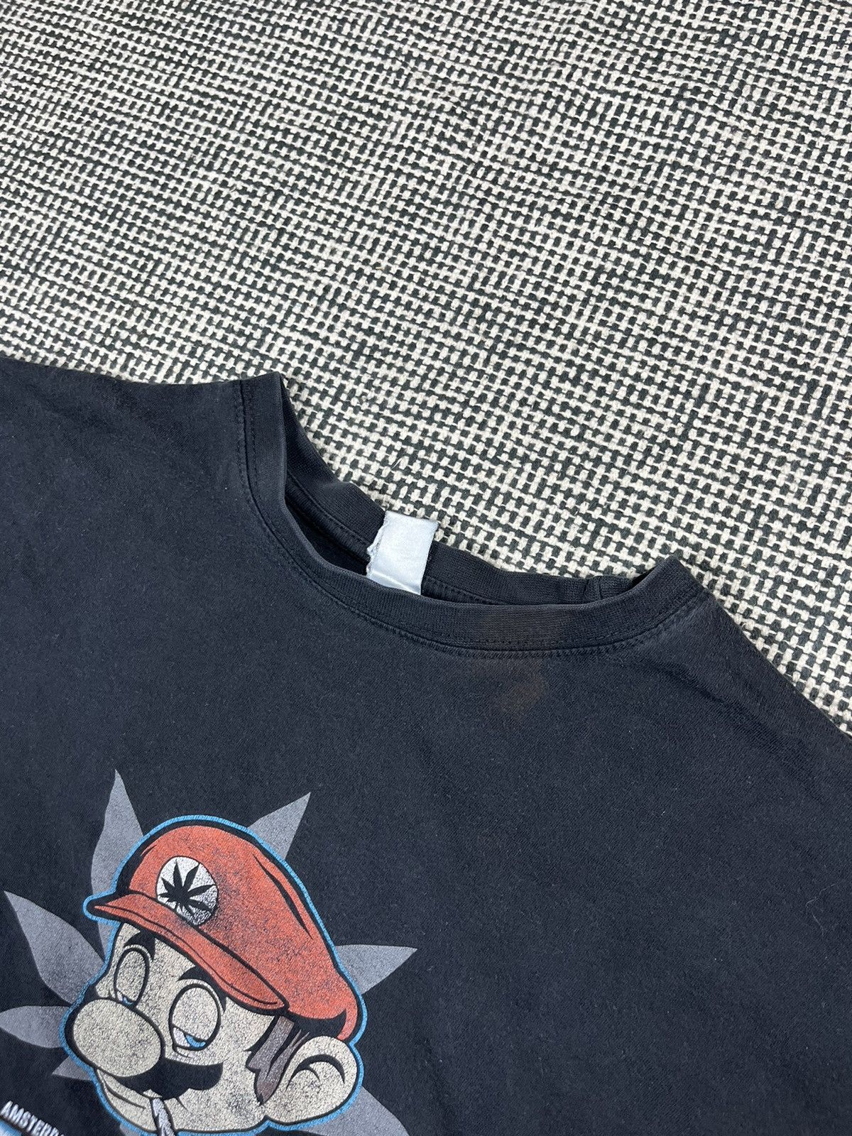 Other fade Nintendo wiid weed 420 humor funny tee Size US M / EU 48-50 / 2 - 2 Thumbnail
