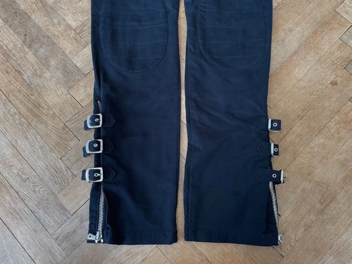 Dolce & Gabbana Dolce & Gabbana AW2006 Bondage Buckle Zipper Black Pants Size US 31 - 7 Thumbnail