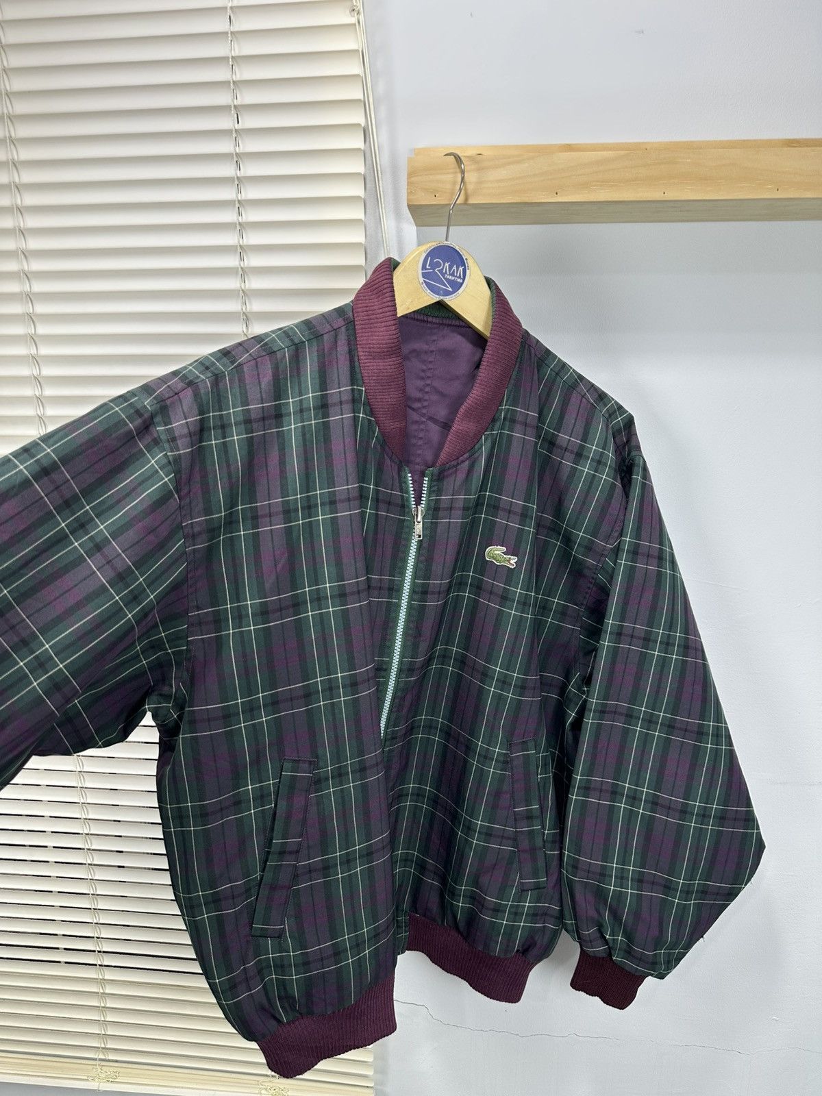 Lacoste LACOSTE REVERSIBLE VINTAGE JACKET Size US XL / EU 56 / 4 - 6 Thumbnail
