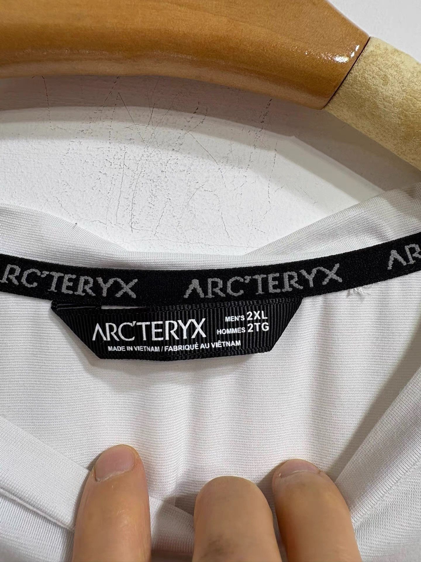 Arc'teryx Arcteryx White Arc Logo Short Sleeve Tee K29 Size US XXL / EU 58 / 5 - 4 Thumbnail