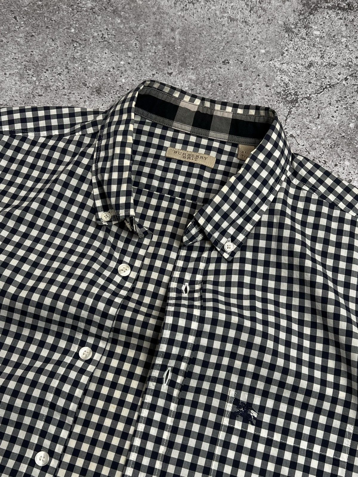 Burberry Burberry Shirt Plaid Button Up Oversize Size US XXL / EU 58 / 5 - 7 Thumbnail