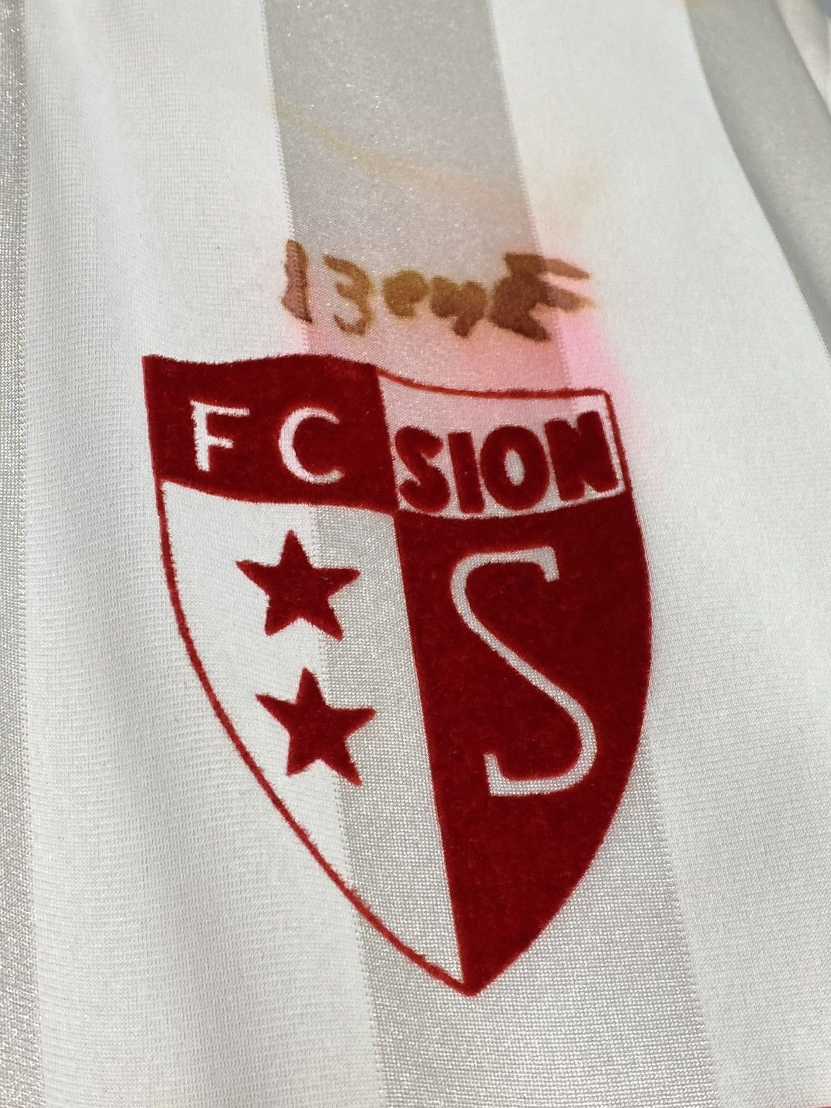 Le Coq Sportif Le Coq Sportif Sion FC 1985/86 Football Shirt 80s Size US M / EU 48-50 / 2 - 7 Thumbnail