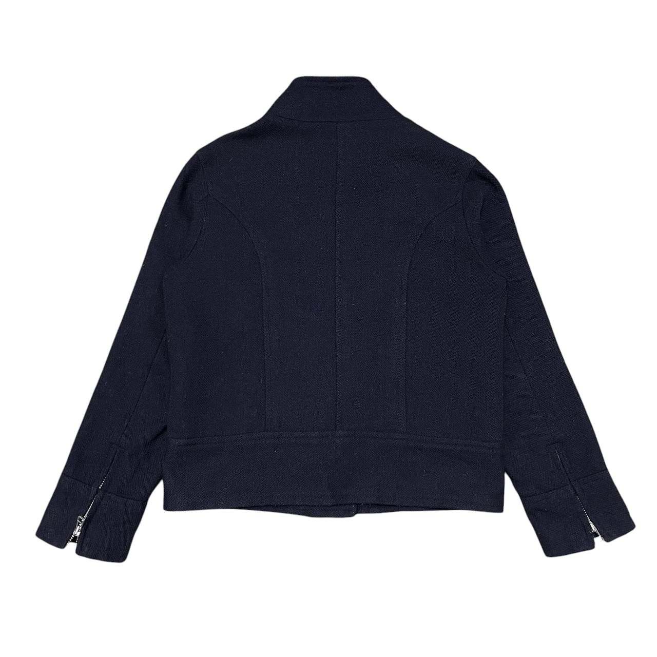 SHIPS Vintage Ships Double Zipper Rider Jacket Size M / US 6-8 / IT 42-44 - 11 Thumbnail