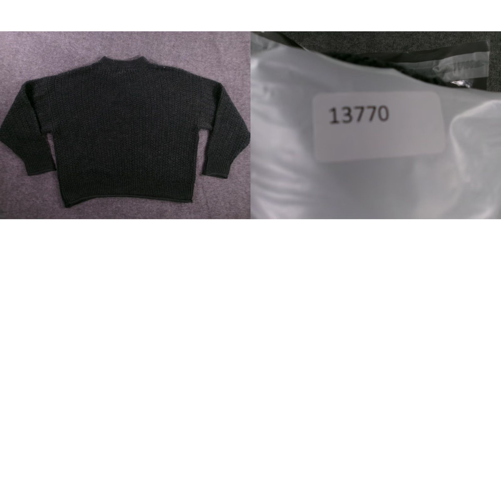 Vintage Universal Thread Sweater Medium Black Oversized Cozy Lounge Warm Relaxed Women Size M / US 6-8 / IT 42-44 - 8 Thumbnail