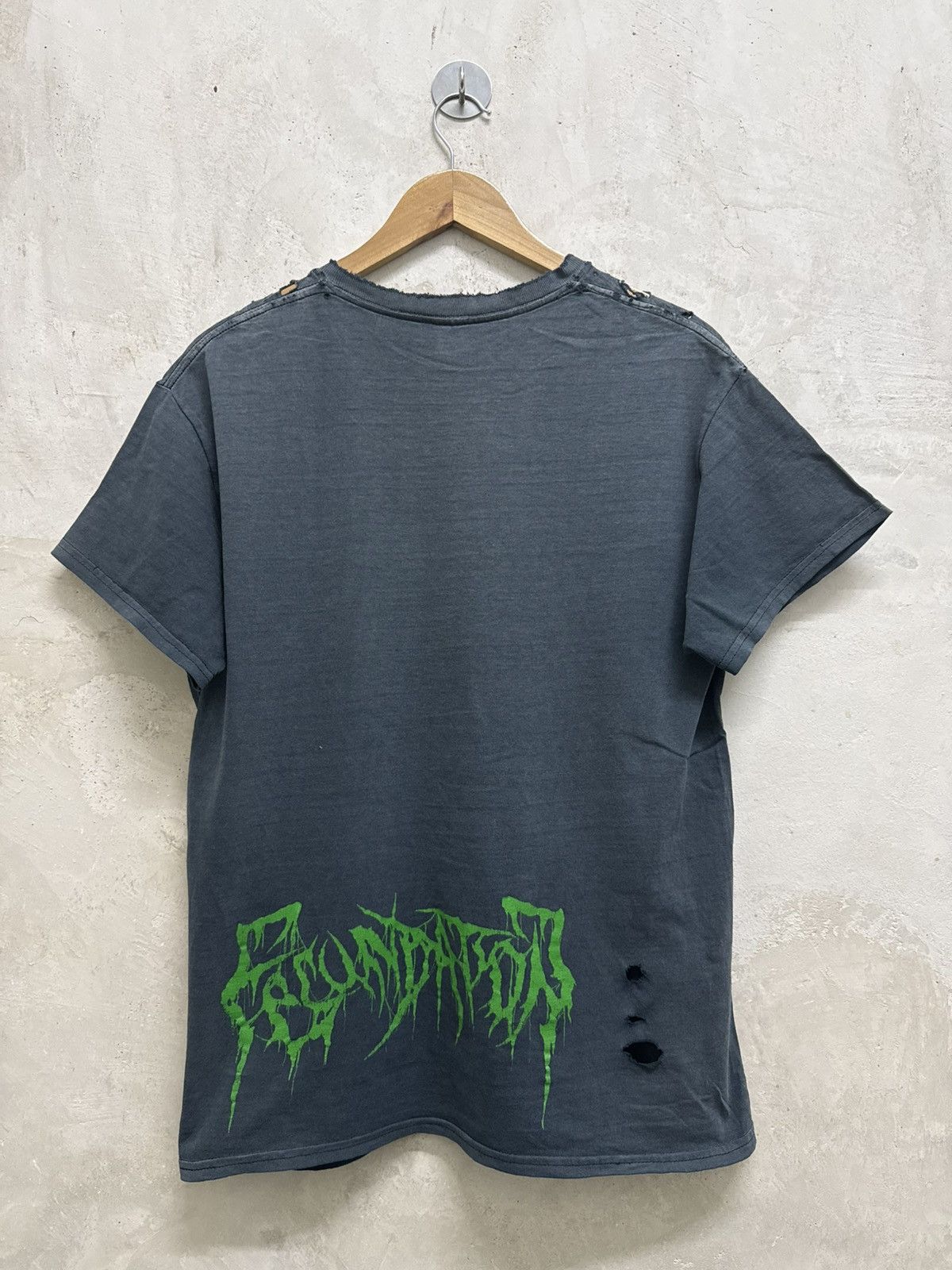 Band Tees Distressed Fecundation Thrash Death Metal Band Tees Size US S / EU 44-46 / 1 - 5 Thumbnail