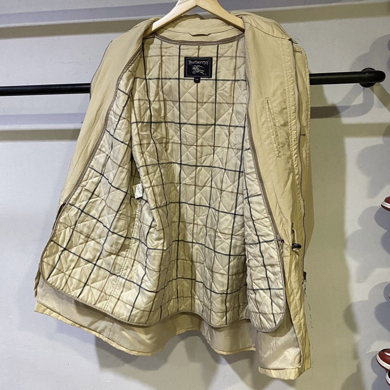 Burberry × Designer 💸BINDING OVER 💸💥 vintage burberrys Prorsum Parkas hoodie💥 Size US L / EU 52-54 / 3 - 3 Thumbnail