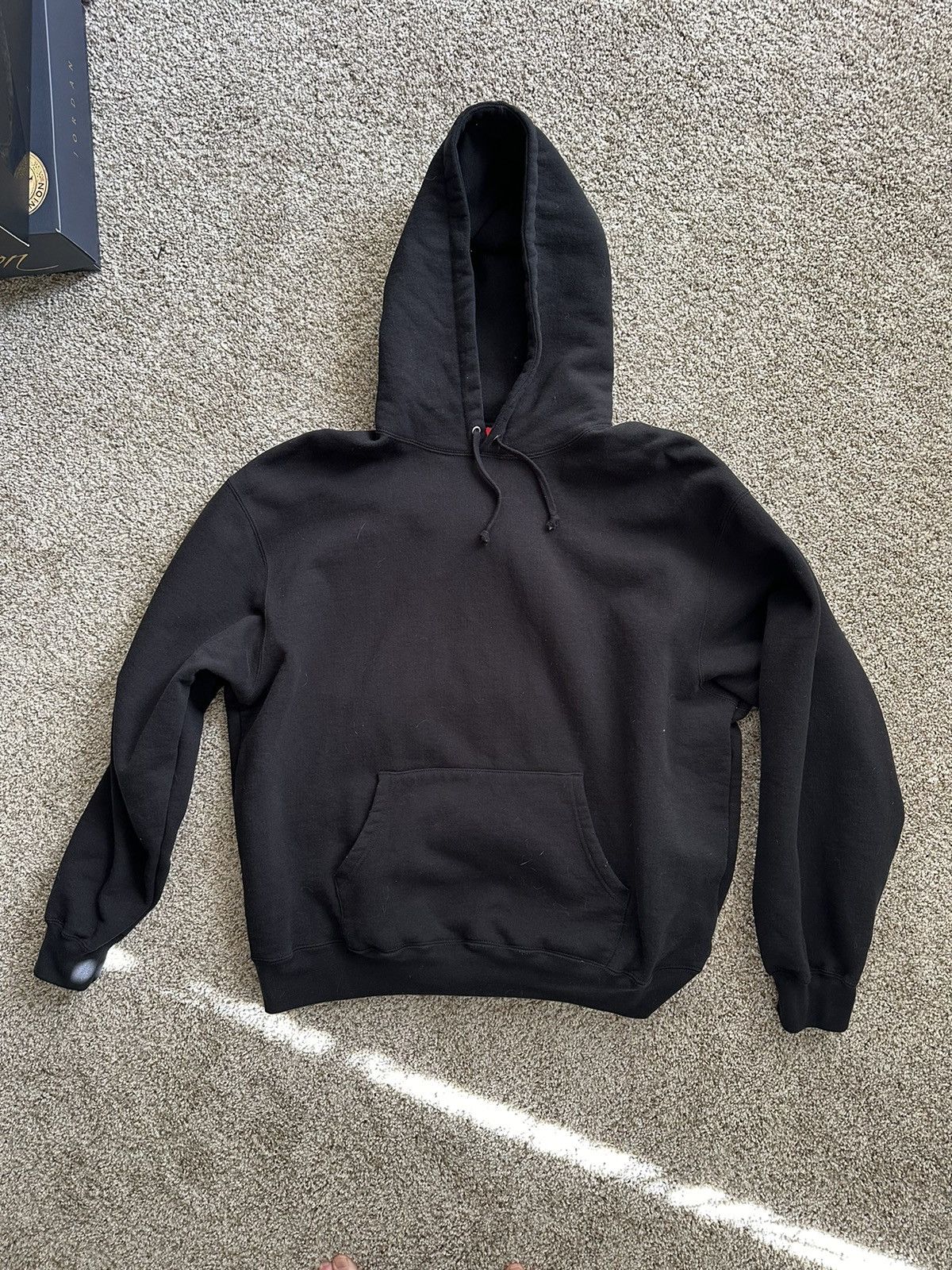 Supreme Supreme Hoodie Satin Logo Size US XL / EU 56 / 4 - 1 Thumbnail