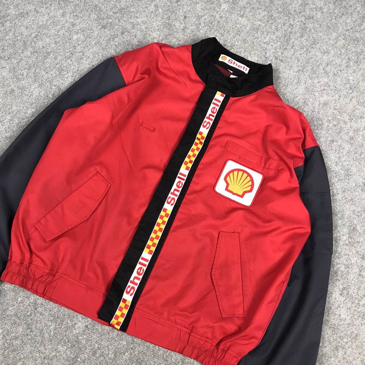 Gear for Sports × Sports Specialties SHELL HELIX STRIPED LOGO OIL BRAND RACING JAPAN JACKET Size US L / EU 52-54 / 3 - 3 Thumbnail