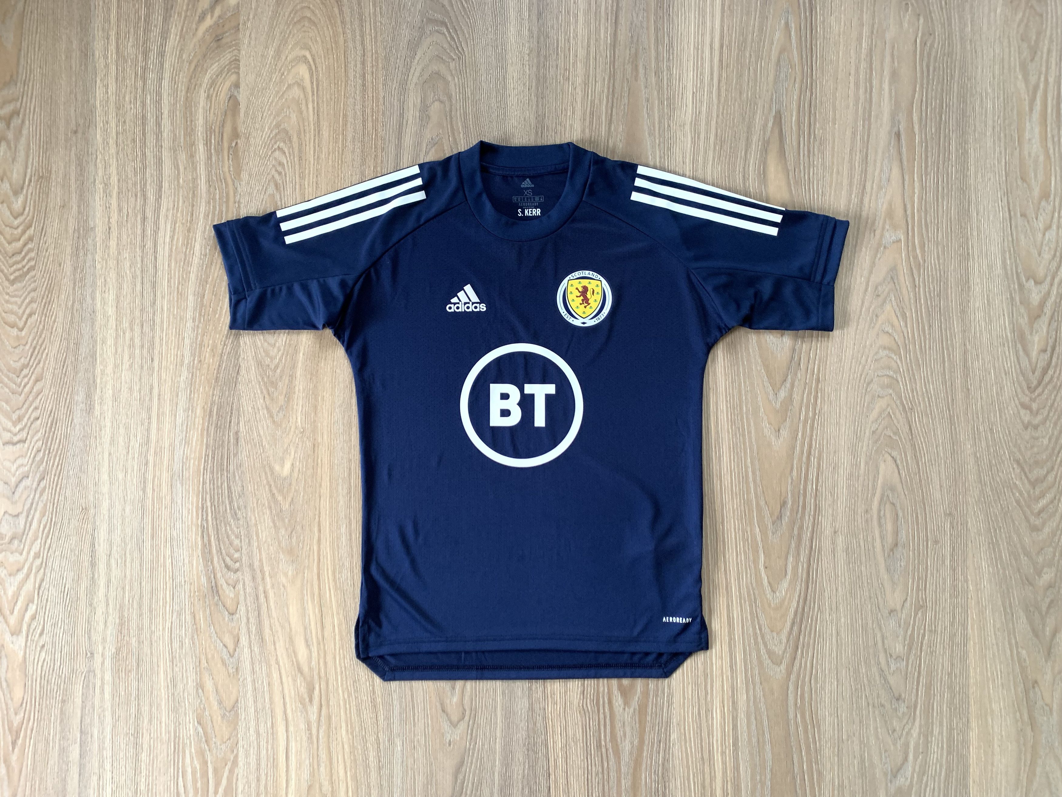 Adidas Adidas Scotland Training Football Shirt 2019-2020 Size US XS / EU 42 / 0 - 1 Thumbnail