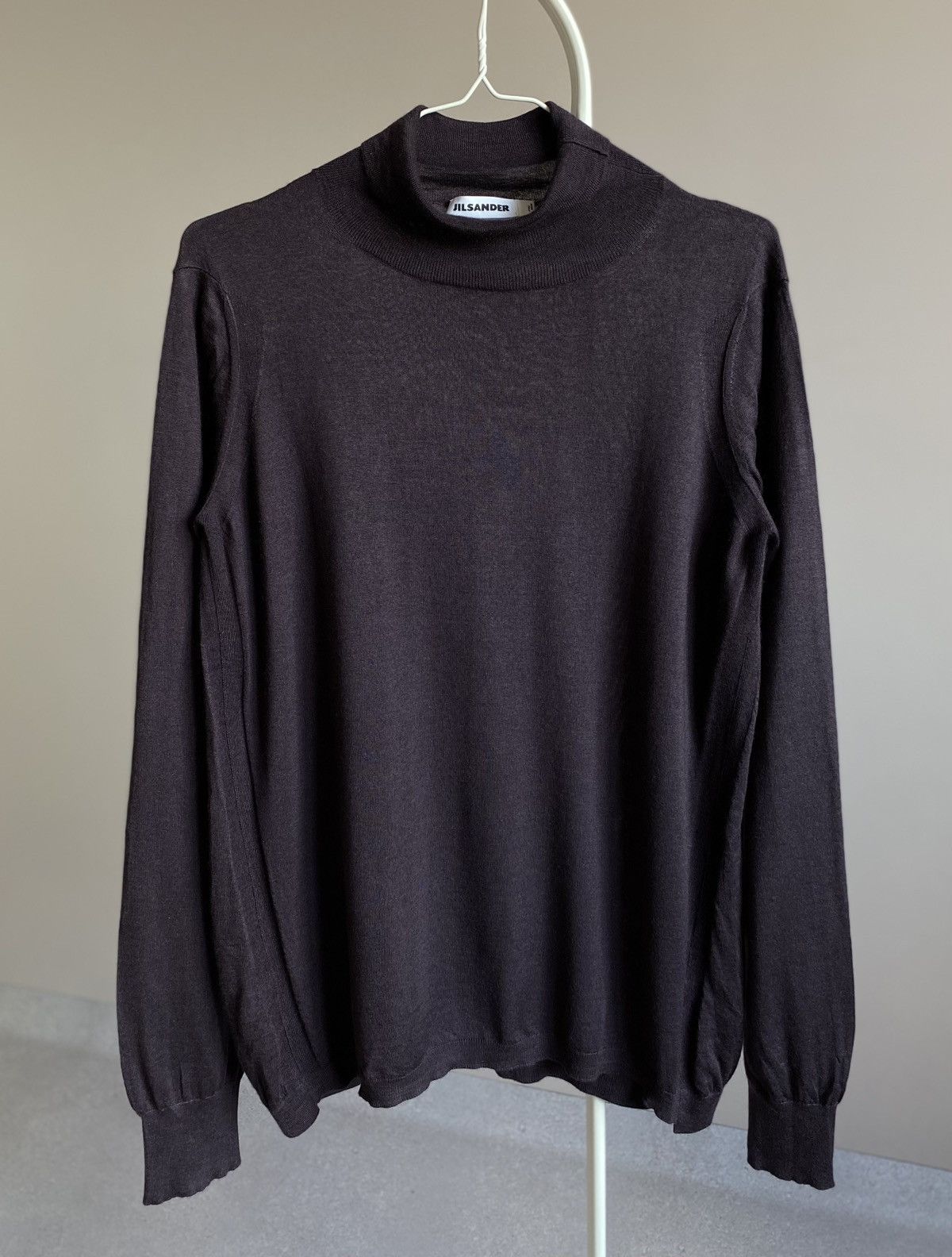 Jil Sander 42 Jil Sander Cashmere Silk Turtleneck Sweater Size M / US 6-8 / IT 42-44 - 1 Thumbnail