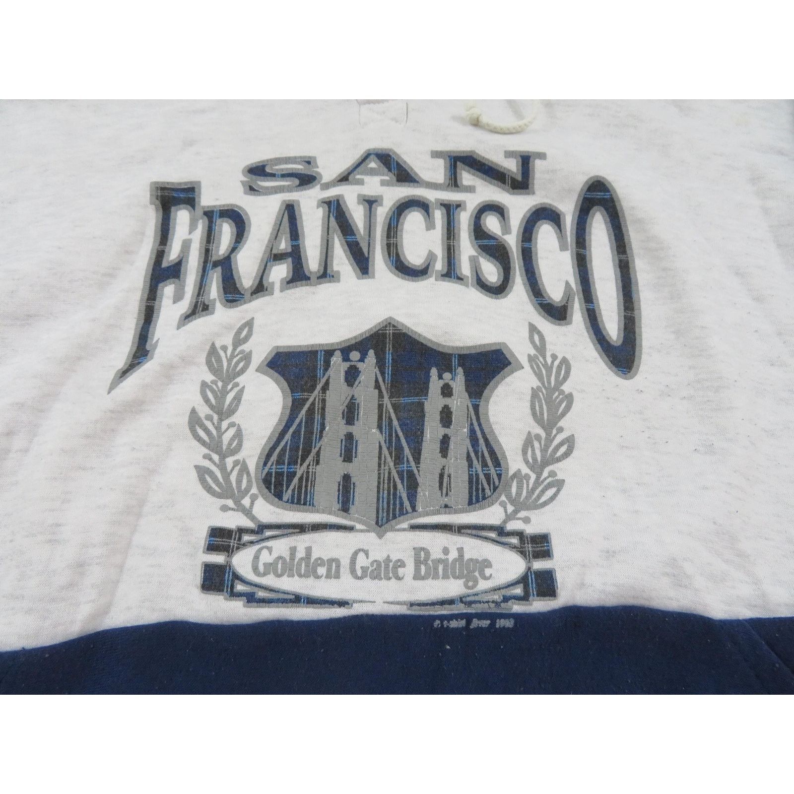 Other San Francisco California Golden Gate Bridge Hoodie M-L? 80s Size US M / EU 48-50 / 2 - 2 Thumbnail