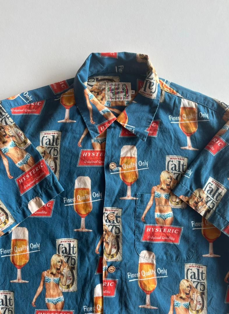 Hysteric Glamour Hawaii Short Sleeve Button Up
