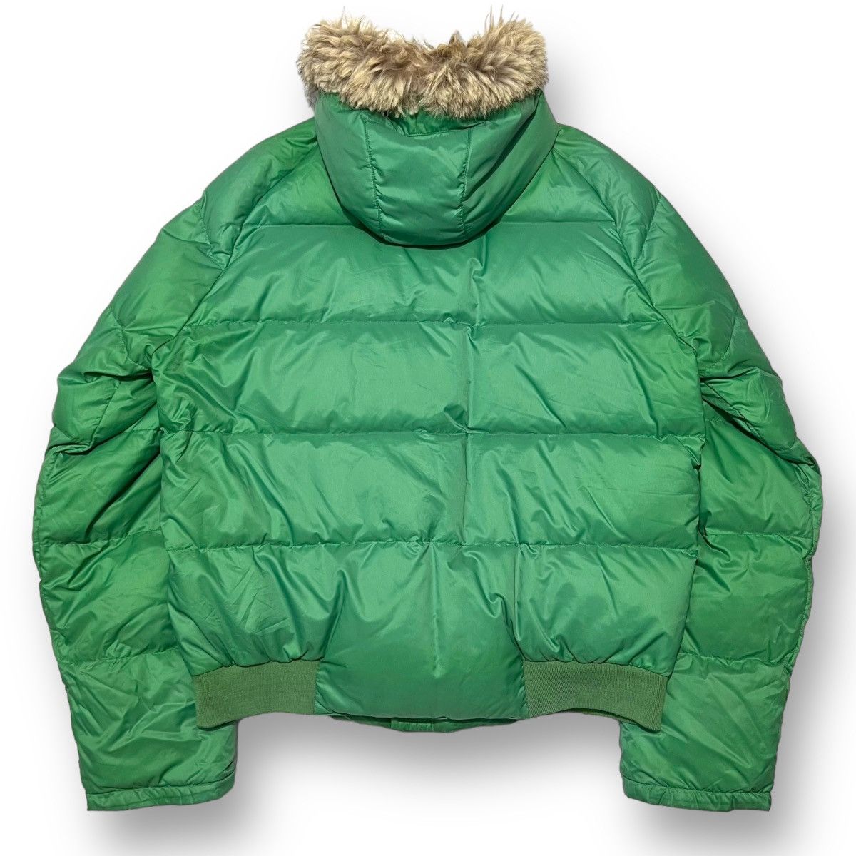 Moncler × Vintage Moncler vintage bulgarie fur hooded jacket Size US XL / EU 56 / 4 - 4 Thumbnail