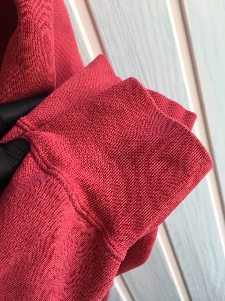 Vintage Best Company Red Basic Cotton Sweatshirt