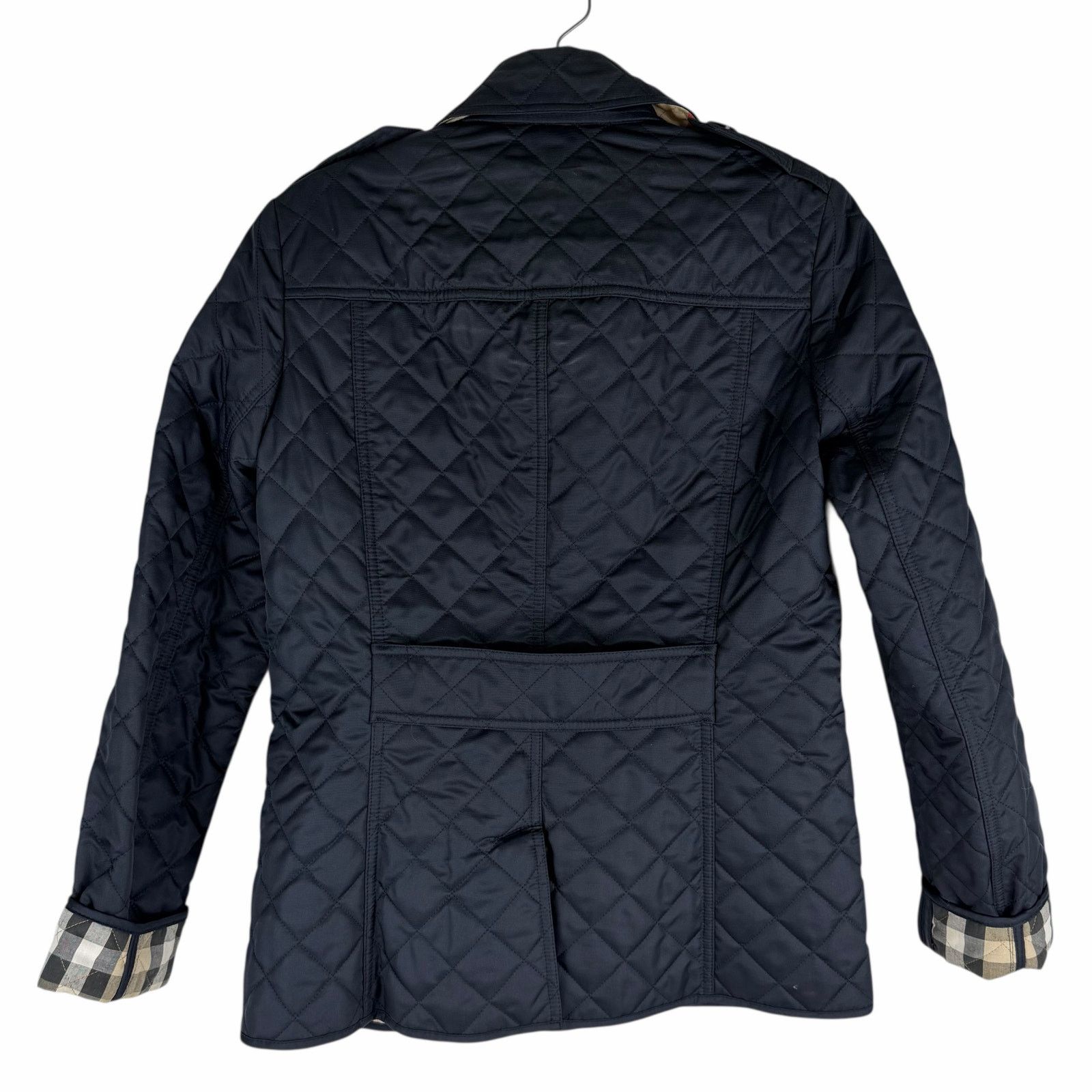 Burberry Burberry Ashurst Diamond Quilted Jacket Dark Blue Size XS Size XS / US 0-2 / IT 36-38 - 8 Thumbnail