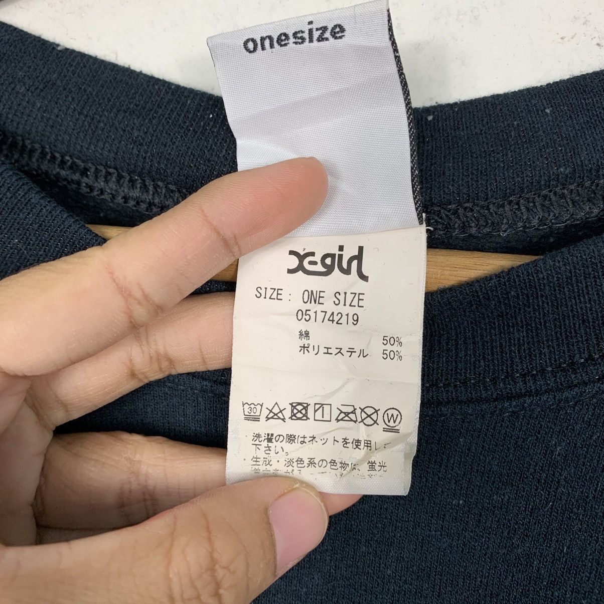 Japanese Brand Japanese Brand X Girl Big Logo Sweatshirt Size US M / EU 48-50 / 2 - 13 Thumbnail