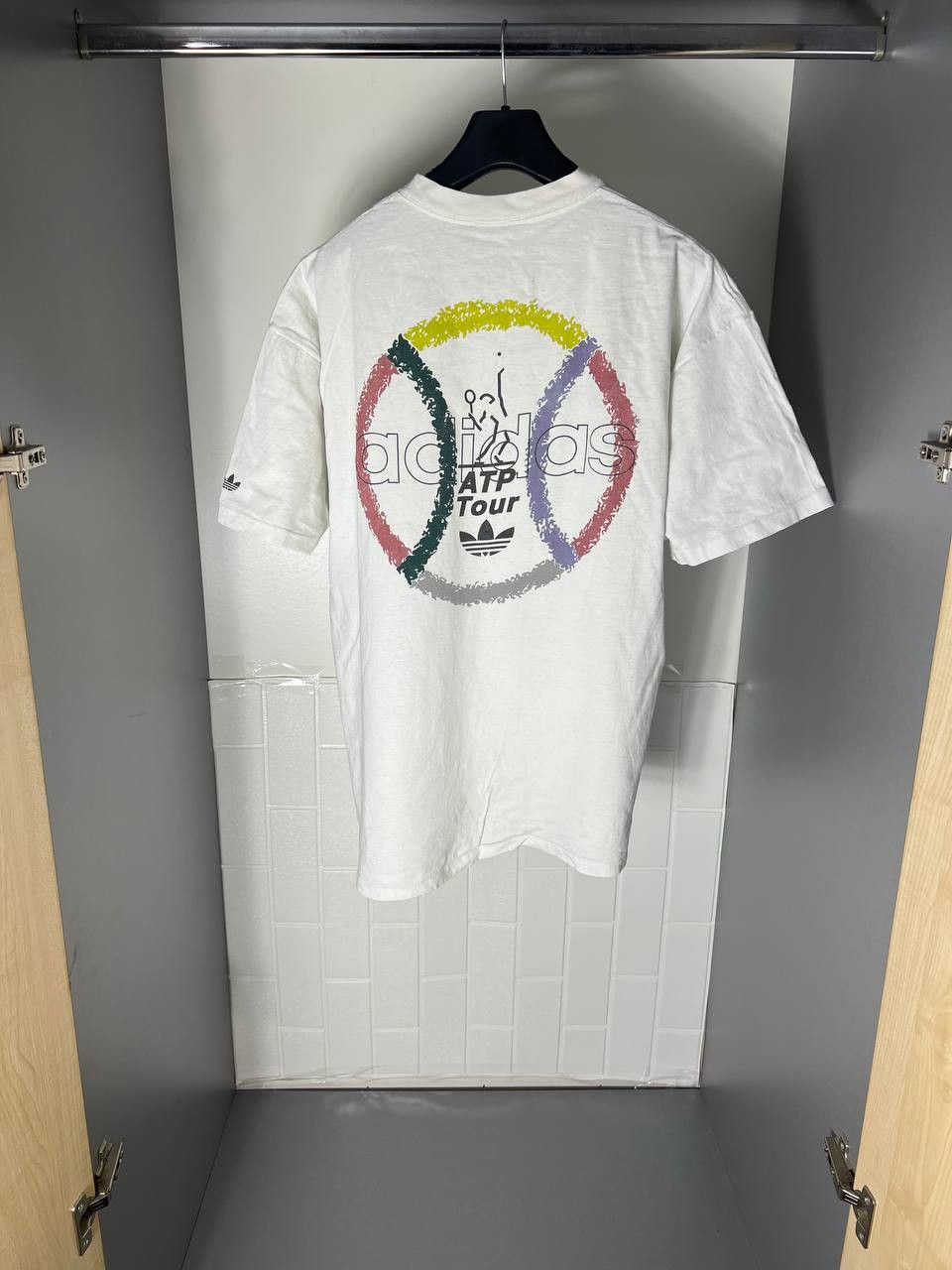 Adidas VINTAGE ADIDAS ORIGINAL EQUIPMENT TENNIS T-SHIRT RETRO 90s Size US XL / EU 56 / 4 - 1 Thumbnail