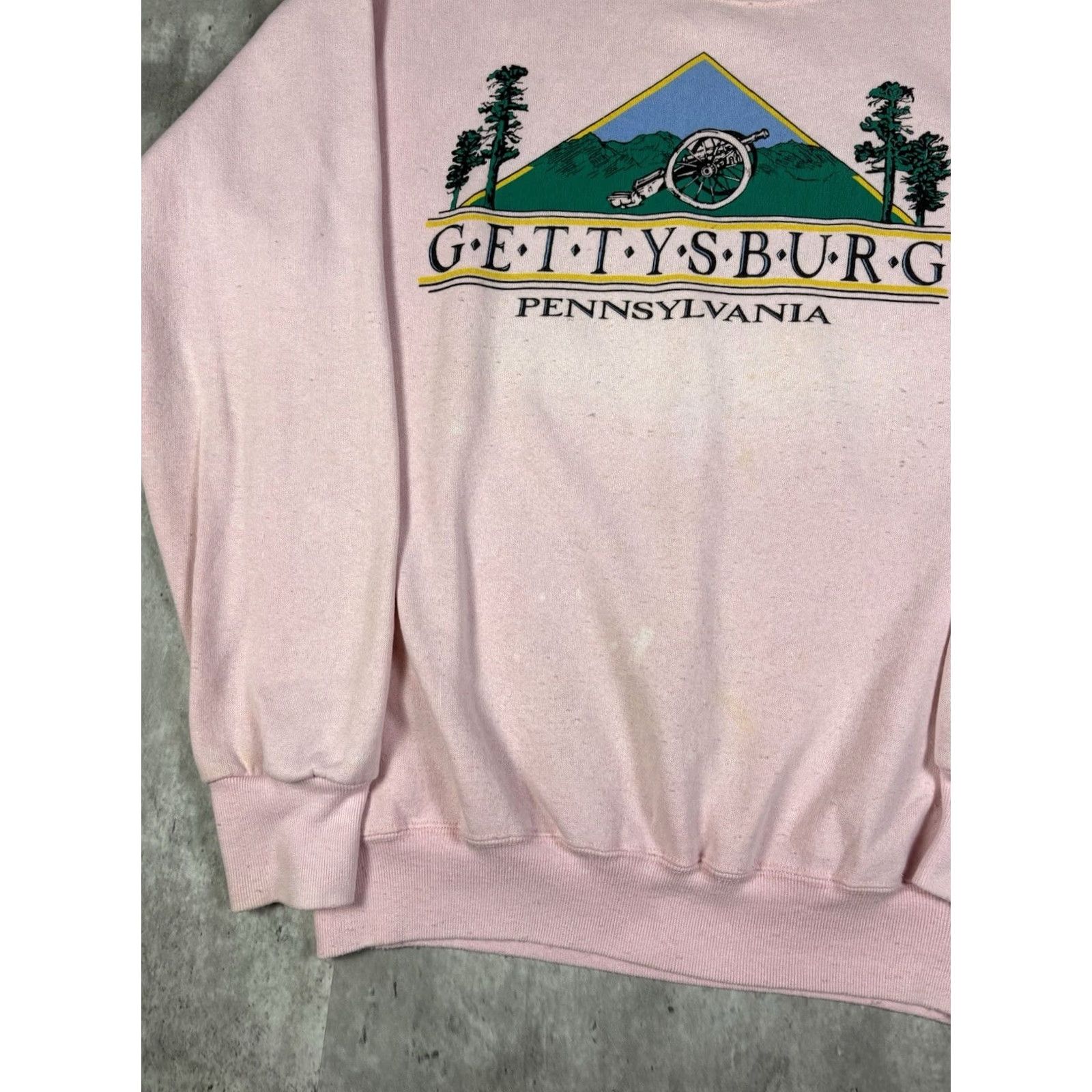 Velva Sheen VINTAGE Velva sheen Sweatshirt Mens M Pink 80s USA USA 90s Heavyweight Pullover Logo Cotton Blend Knit Size US M / EU 48-50 / 2 - 4 Thumbnail