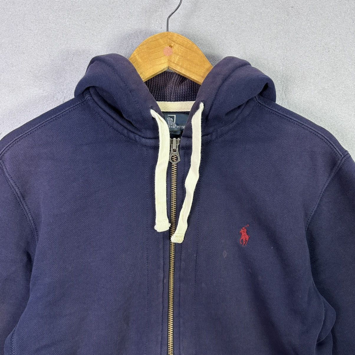Polo Ralph Lauren Vintage Polo Ralph Lauren Zip Hoodie Medium Navy Small Pony Size US M / EU 48-50 / 2 - 4 Thumbnail