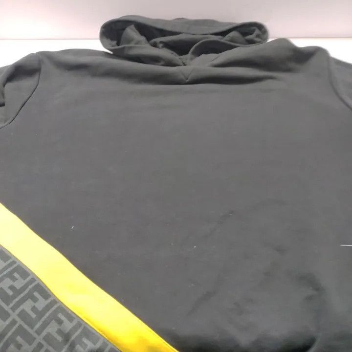 Fendi Fendi Black Sports Hoodie with Hood -2507 Size US XXL / EU 58 / 5 - 7 Thumbnail