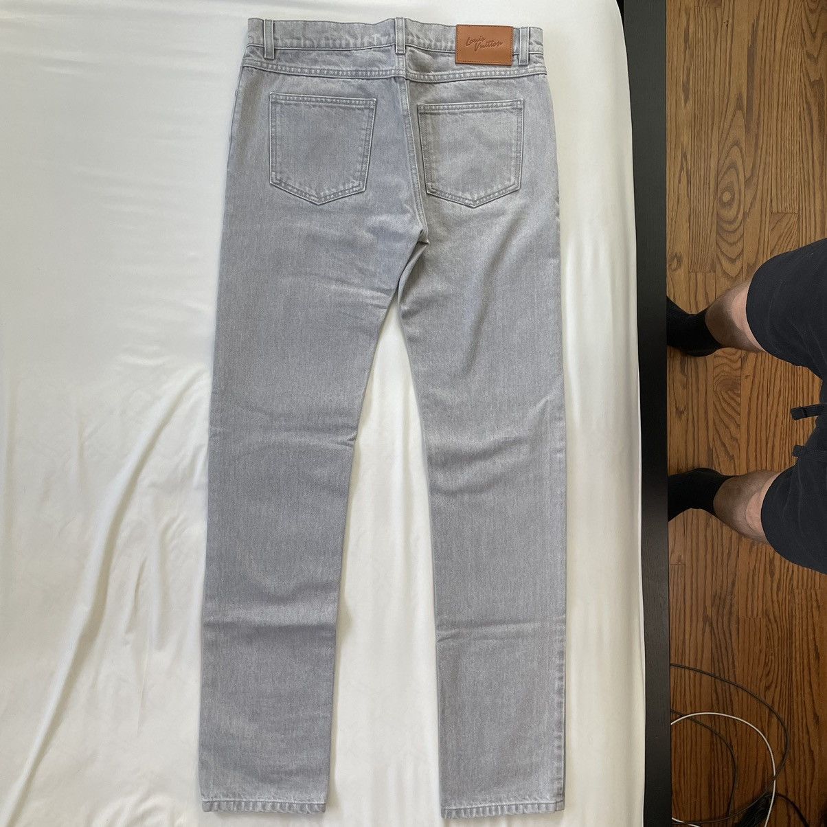 Louis Vuitton Virgil Abloh Era Slim Denim Size US 32 / EU 48 - 2 Thumbnail