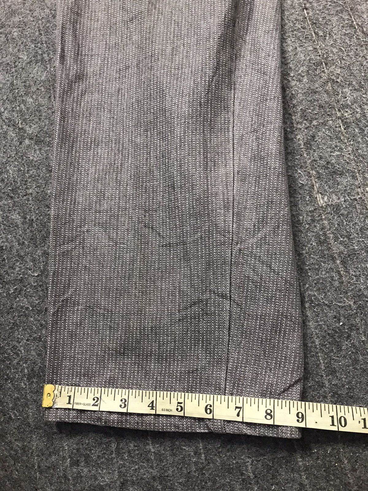 Vintage Striped Denim Indigo Pant Jumper Stretchable Waist Hickory Size US 38 / EU 54 - 12 Thumbnail