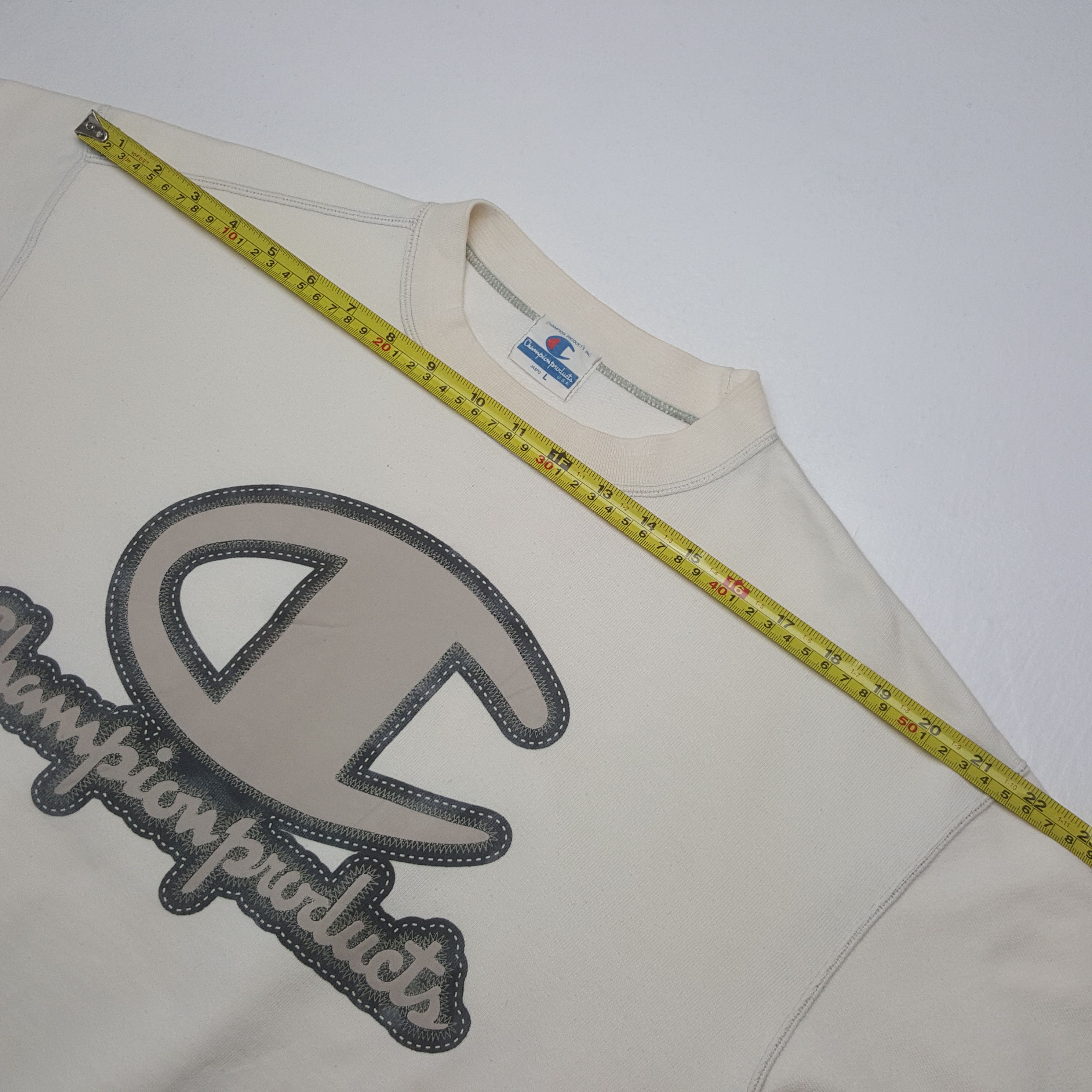 Champion Vintage Champion Products Big Logo Boxy Sweatshirt C313N20 Size US L / EU 52-54 / 3 - 5 Thumbnail